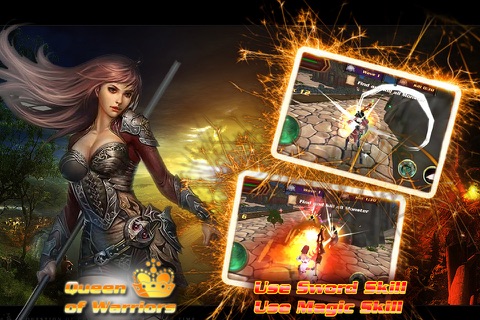 Queen Of Warriors: Heroes 3D RPG screenshot 3