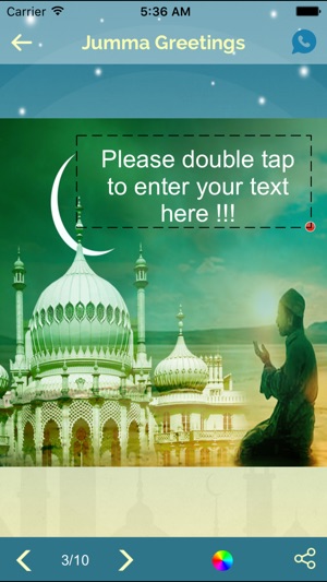 Add Text - Create Jumma Mubarak Emojis & Greetings(圖3)-速報App