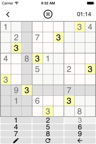 17 Sudoku - Hard Sudoku Game screenshot 3