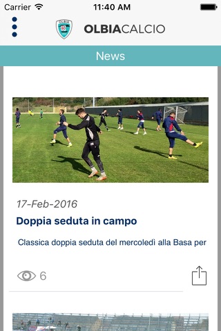 Olbia Calcio screenshot 2