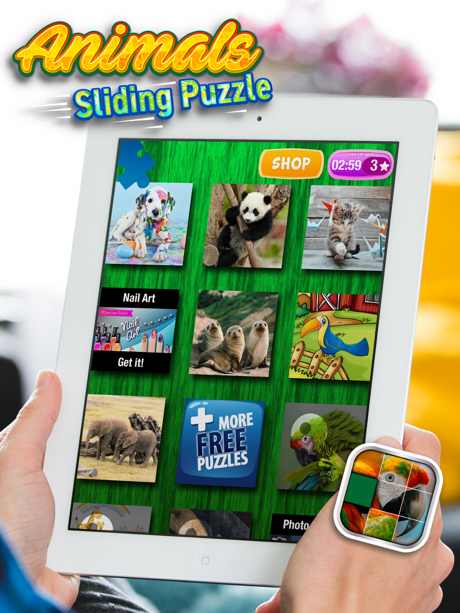 Free Animals Sliding Puzzle Game cheat engine cheat codes