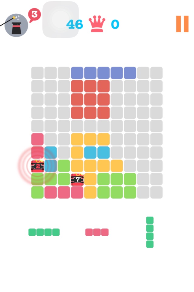 Free to Fit: Color block puzzle logic stack dots screenshot 3