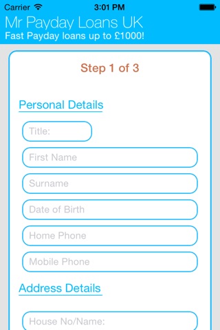 Mr Payday Loans UK screenshot 3