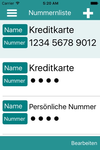 Lock numbers -carry  numbers with safety- screenshot 2