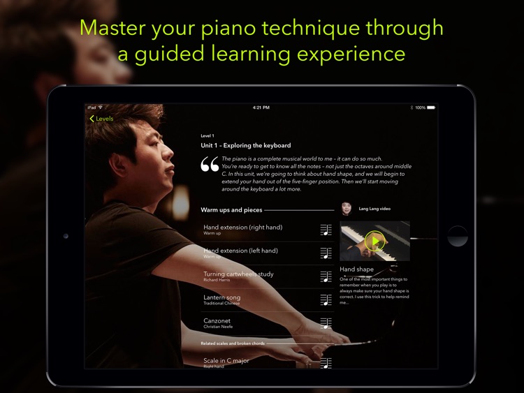 Mastering the piano with Lang Lang screenshot-0