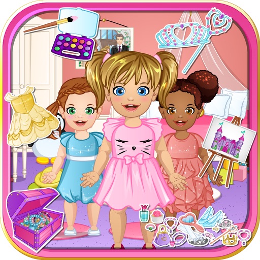 Baby Emma Princess Party Icon