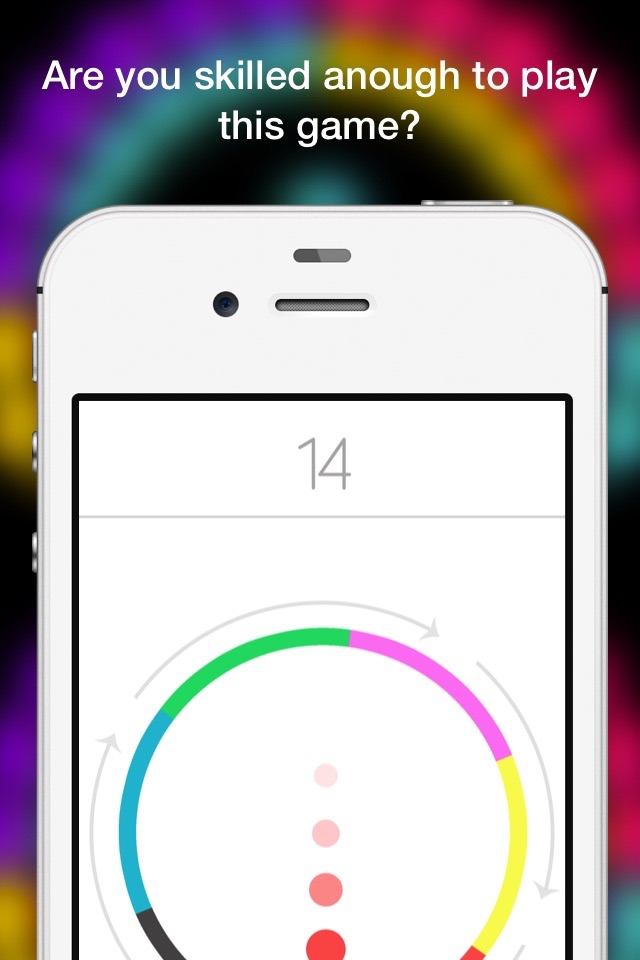 Dot Bounce In Circle- Free Endless Color Game Mode screenshot 3