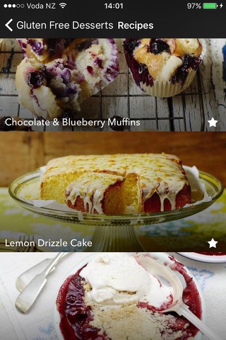 Gluten Free Desserts © screenshot 2