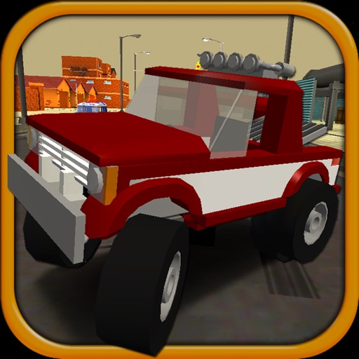 Mini Block Cars - The Endless Driver iOS App