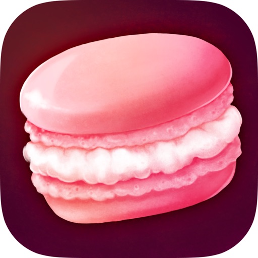 Macaron Crack - Delicious Tapping Icon