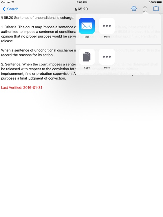 New York Penal Law for iPad