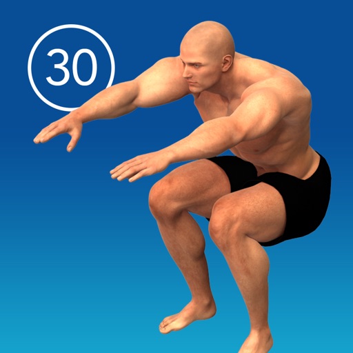 Men's Squat 30 Day Challenge icon