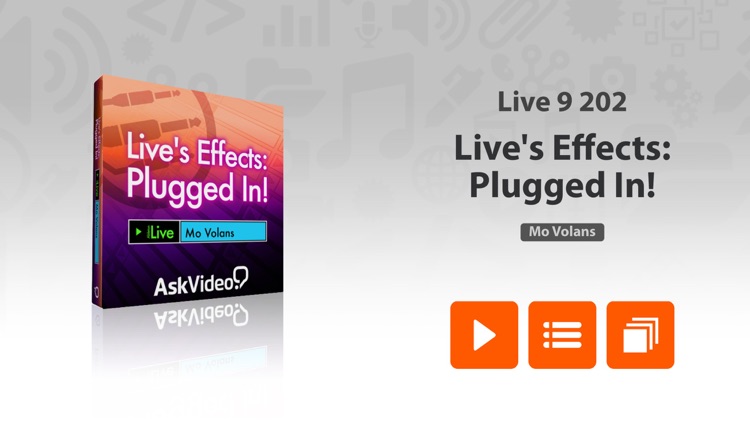 Effects Course For Live