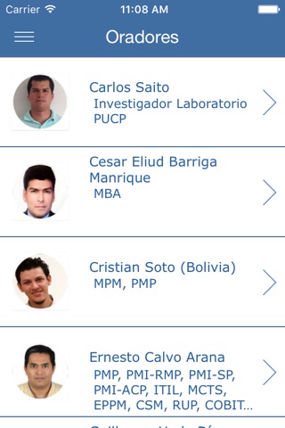 Congreso PMI Cajamarca 2015 screenshot 3