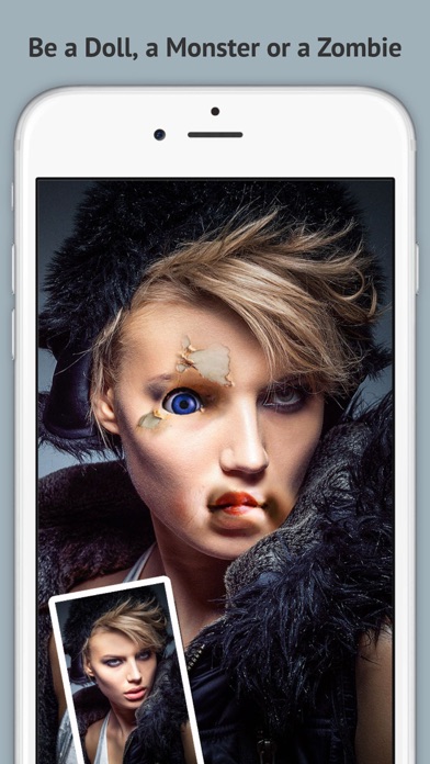 How to cancel & delete Creepy Booth - Manipulate your friends face into a terrifying monstrosity from iphone & ipad 3