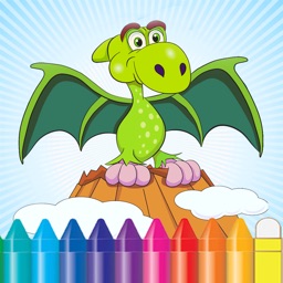 Dinosaur Coloring Book for Kids and Preschool Toddler