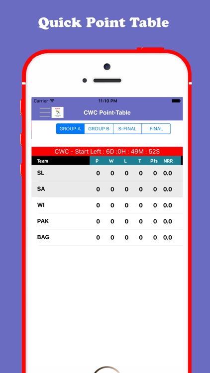 World Cup T20 Schedule Edition - CWC screenshot-4