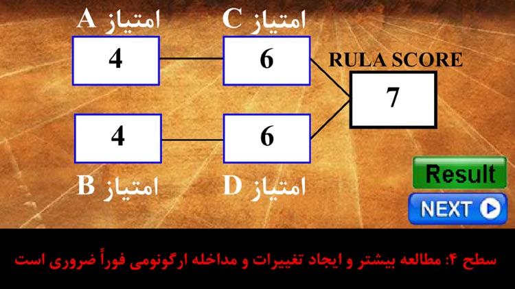 HSE.Ergo.RULA(Persian) screenshot-4