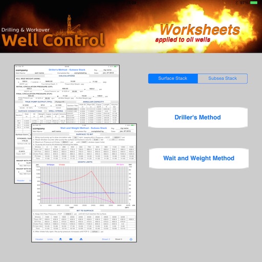 Well Control Worksheets icon