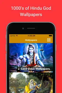 Game screenshot Hindu God & Goddess Wallpapers : Images and photos of Lord Shiva Vishnu, Ganesh and Hanuman as home & lock screen pictures mod apk