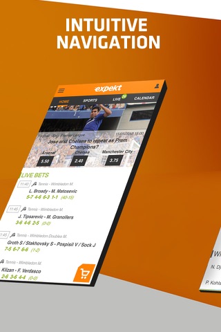 Expekt Live Sports Betting - Bet on Football, Tennis and much more! screenshot 2