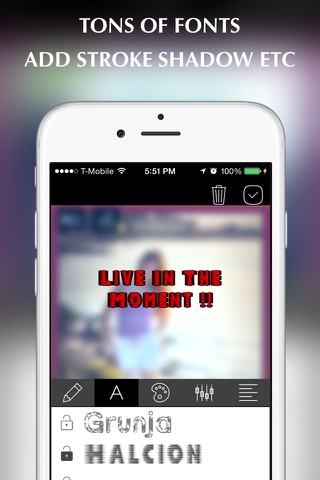 Text On Video Pro- Add multiple animated captions and quotes to your movie clips or videos for Instagram screenshot 3
