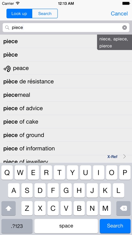 Chambers Thesaurus screenshot-3