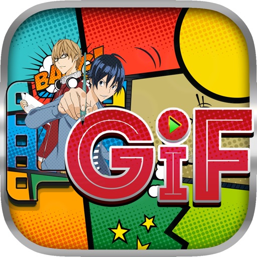 GIF Maker Anime & Manga Pro : Animated & Video Creator – “ Bakuman Edition ” icon