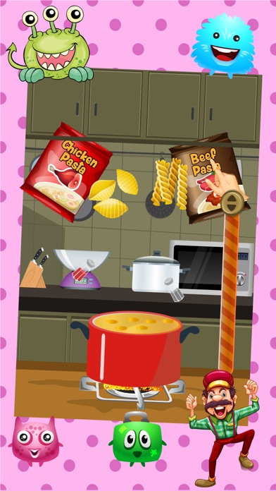 How to cancel & delete Pasta Maker – Crazy Star Chef Kitchen Cooking games for girls from iphone & ipad 3