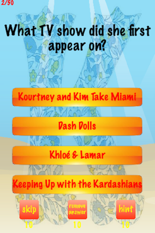 Kendall Jenner Edition Trivia Quiz screenshot 2