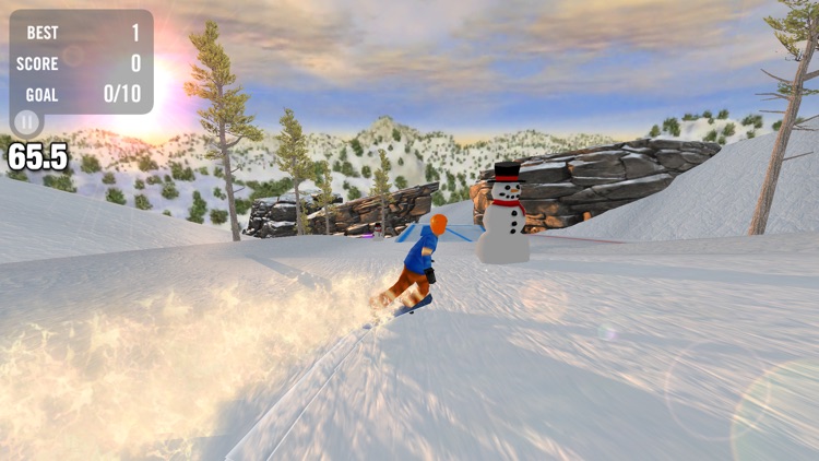 Crazy Snowboard screenshot-3
