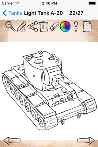 Drawing Tutorials Armored Tanks screenshot 4