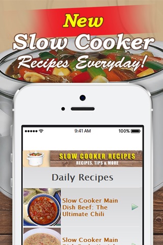 Slow Cooker Recipes. Easy and Quick! screenshot 2