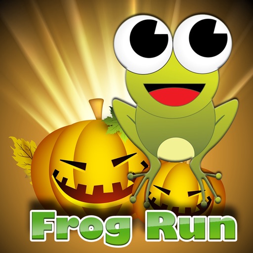 Halloween Frog Run Game for Kids Icon