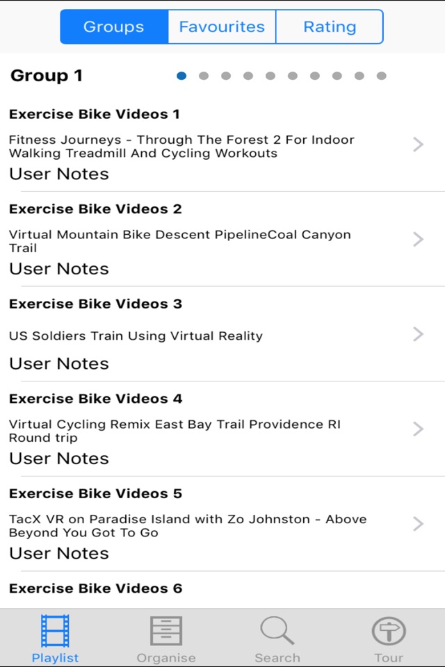 Exercise Bike Videos screenshot 2
