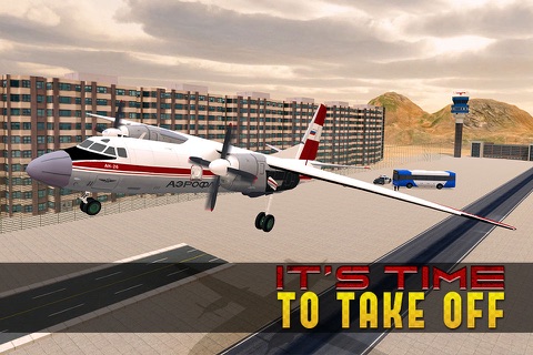 Jail Prisoners Airplane Transporter 3D – Criminal Flight Simulation Game screenshot 4