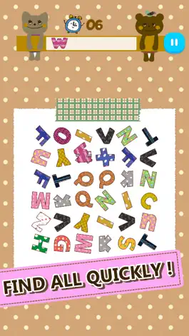 Game screenshot Find Hidden Alphabets ! apk