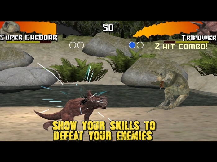 Dinosaurs Free Fighting Game