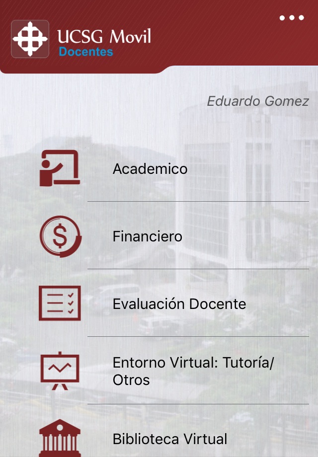 UCSG Movil screenshot 2