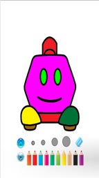 Robot Color Book Captura de tela 2