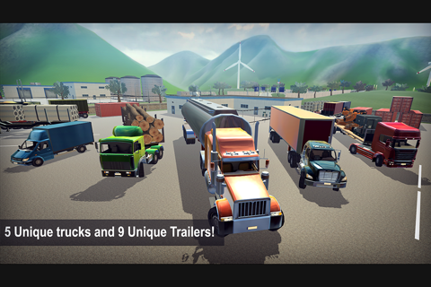 Truck Simulator 2016 3D screenshot 2