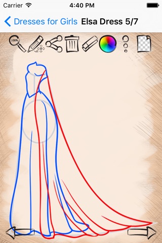 How To Draw Amazing Dresses screenshot 3