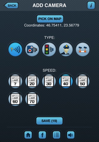 iSpeedCam Canada (SpeedCam Detector with GPS Tracking) screenshot 3