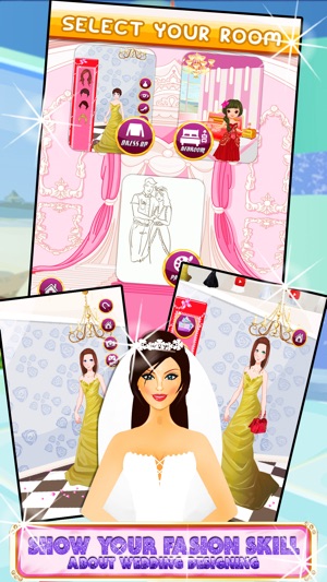 Wedding Girl Dress Up Salon Room Designing and Painting(圖2)-速報App