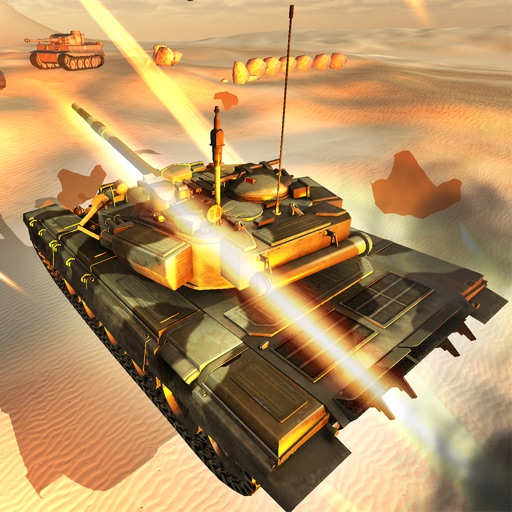 Tank Attack: Urban War Sim - 3D Army Tanks Gunship Battle