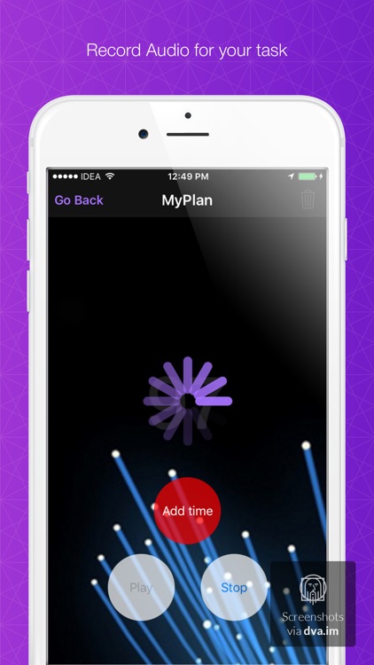 MyPlan App for organizing yourselves and your thoughts