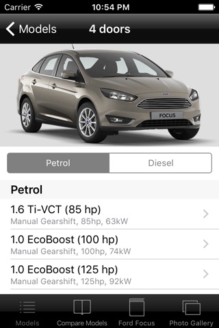 CarSpecs Ford Focus Mk3.5 2014 screenshot 2