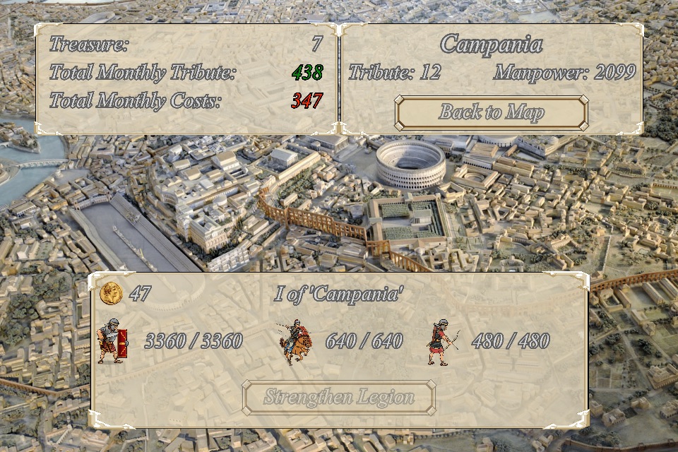 World of Conquests - Defender of Rome screenshot 3
