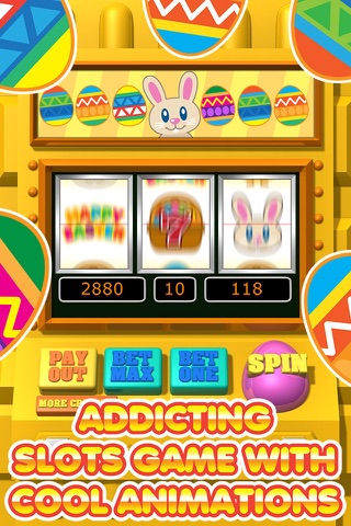Lucky Easter Slots - A Fortunate Bunny & Egg Cheer Awards Slot Machine screenshot 2