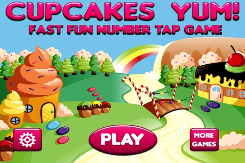 Papa's Cup-cakes Yum! Fun Number Learning Game screenshot 4